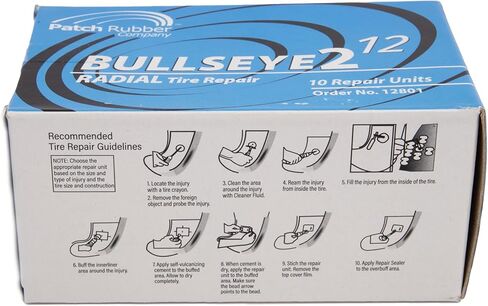 Catch Rubber Company Bullseye2 Dual Cure 12 ، صندوق من 10 in Kuwait