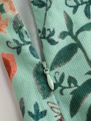 CIDER Lightweight Corduroy Floral Button Wide Leg Jumpsuit in Saudi Arabia