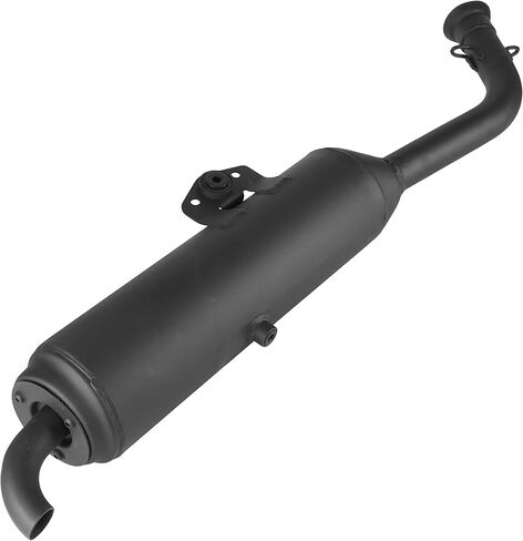 Caltric Exhaust Muffler Compatible with Yamaha Grizzly 700 4x4 FI YFM700FGH Hunting 2013 in Saudi Arabia