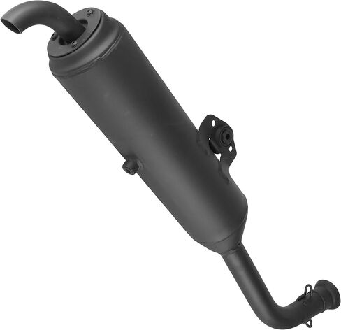Caltric Exhaust Muffler Compatible with Yamaha Grizzly 700 4x4 FI YFM700FGH Hunting 2013 in Saudi Arabia