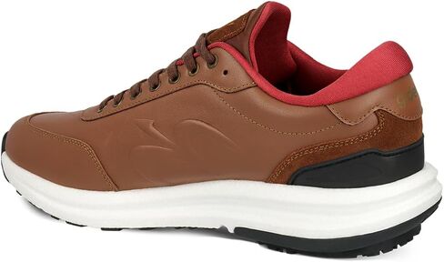 G-Defy Starglide Men's Men's Orthopedic Leather Shoes | أحذية رياضية المشي المتميزة مع VersoShock® Aircloud Sole للراحة طوال اليوم ، والدعم النشط الطويل والناشط | تقويم العظام الحر in Kuwait