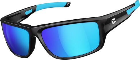 suoso Sports Polarized Sunglasses for Men: Women UV400 Protection Wrap Around Sun Glasses for Fishing Cycling Running Driving in Saudi Arabia