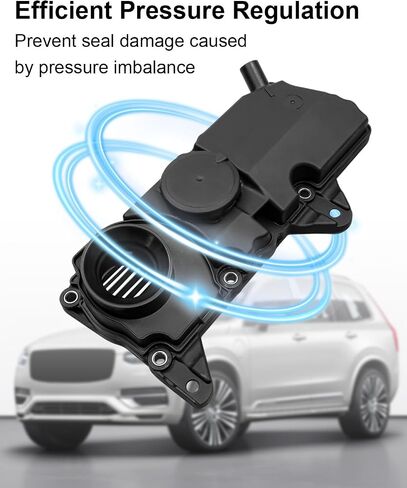 PCV Valve Oil Trap w/Gasket Fit for Volvo XC90 XC60 S60 S80 S90 V60 V90 XC40 XC70 2.0L 4 Cylinder 2014 2015 2016 2017 2018-2021, Replace 32140004 32242753 31430923 31670210 31316184 in Saudi Arabia