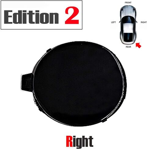 غطاء السحب الخلفي لـ 11-16 Mini R60 Countryman R61 Paceman Fit One Cooper S SD D 1.6 2.0 All4 SUV 2011 2012 2013 2014 2015 2016 Pumper Towing Hook in Kuwait