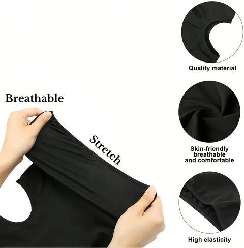 INOGIH Fresh and Breathable Balaclava Face Mask UV Protector Cooling Neck Gaiter Ski-Mask for Women and Men in Saudi Arabia