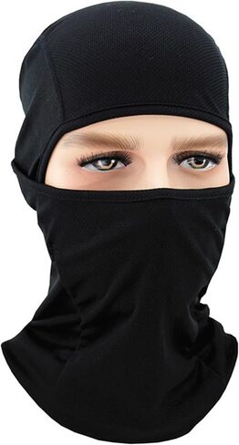 INOGIH Fresh and Breathable Balaclava Face Mask UV Protector Cooling Neck Gaiter Ski-Mask for Women and Men in Saudi Arabia
