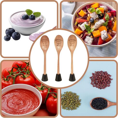 3 Pcs Chili Cook off Prizes 1st, 2nd, 3rd, chili cook off trophies,Wooden Spoons Trophies Cooking Dishcloth Chili Box for Chili Festivals Cooking Competition Cooking Gifts for Men Women (Light Wood) in Kuwait