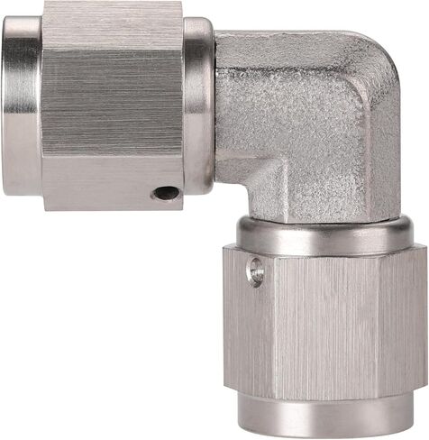 3AN Female to 3AN Female 90 Degree Swivel Stainless Steel Coupler Connector Fitting Adapter in Saudi Arabia