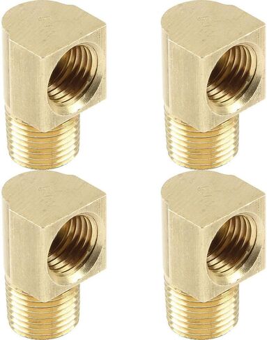 محول تركيب 1/8 NPT إلى 3/16 90 درجة 4 حزمة in Saudi Arabia