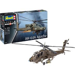 Revell 03824 AH-64A Apache 1:72 Scale Unbuilt/Unpainted Plastic Model Kit
