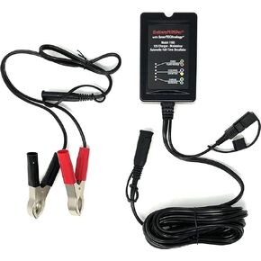 1500: 12 Volt-1.5 AMP Battery Charger, Battery Maintainer, and Battery Desulfator with SmartTECHnology - Designed for Cars, Trucks, Boats, Motorcycles, Snowmobiles, Jet Skis, Golf Carts