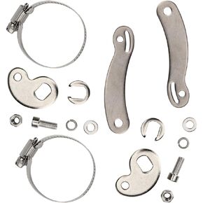 LGEGE Torque Arm Conversion Kit 2 Sets, Compatible with Most Electric Bicycle, Universal Protective Accessories for e-Bike Front or Rear Hub Motors (Not Exceed 14mm)