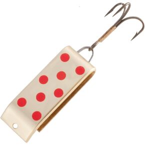 Jake'S Lures Li'L Jake 1/6Oz Silver Red Fishing Equipment