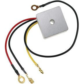 Voltage Regulator Rectifier Compatible with Carryall 1992-up Gas Golf Cart & Club Car DS, Replace OEM 1015777 102711201 102710101