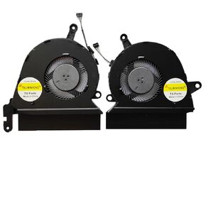 New Compatible CPU and GPU Cooling Fan for HP Spectre X360 15-DF 15-DF0033DX Series L41482-001 L41483-001 L38106-001 L38107-001 ND75C23-18C11 ND75C23-18C12 DC5V 0.5A