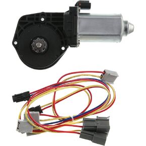 A-Premium Power Window Lift Motor Compatible with Ford Mustang 1980-1993 & Lincoln Continental 1988-1994 & Mercury Capri 1981-1986, Driver Side, Replace# E4ZZ6623395-A