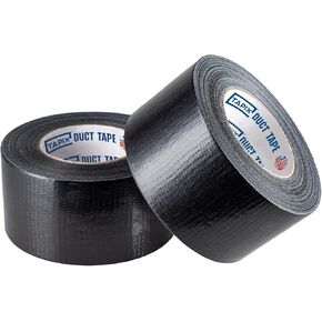 شريط لاصق عريض (4 لفات) بسمك 3 بوصات × 180 قدمًا وسمك 9 مل، شريط لاصق أسود شديد التحمل مقاوم للماء، صنع في الولايات المتحدة الأمريكية in Kuwait