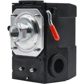 مفتاح ضغط ضاغط الهواء LF10-4H، مفتاح ضغط 4 منافذ للتحكم في الاستبدال NPT1/4 95-125 PSI in Kuwait