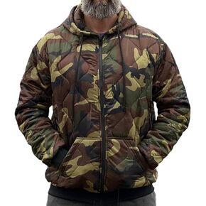 HSD Woobie Hoodie - سويت شيرت عسكري للرجال - خفيف الوزن، دافئ، ماص للرطوبة، جيوب مخفية، سترة من النايلون المقاوم للتمزق in Kuwait