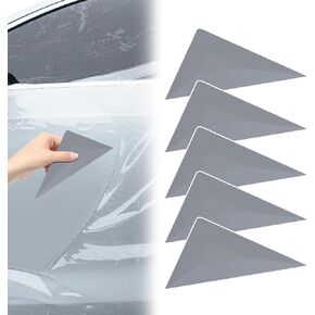 5Pcs Window Tint Squeegee, Small Squeegee, Triangle Card Scraper for Car Wrapping Window Tinting Film Installation, Squeegee for Vinyl Car Accessories Universal for Most Car