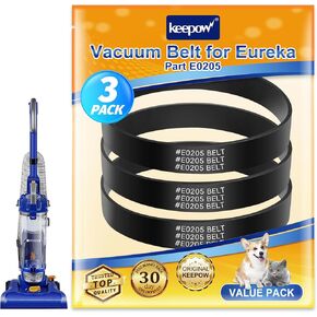 حزام وفلتر بديل من KEEPOW لـ Eureka NEU182A، NEU181، NEU182B، NEU188A، ​​NEU192A، NEU180، NEU182، NEU180C، NEU186، NEU188، NEU190، NEU1982، NEU180B، NEU202 مكنسة كهربائية بدون كيس Powerspeed، 4 + 2 حزمة in Kuwait