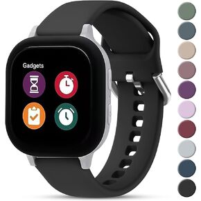 Meliya Silicone Band Replacement for Gizmo Watch 3 2 1/Gabb Watch, 20mm Soft Waterproof Kids Gizmo Watch Band Replacement Gabb Watch Bands for Boys and Girls, Breathable & Washable
