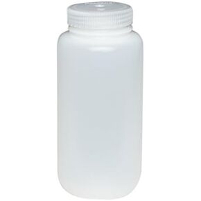 Nalgene HDPE Wide Mouth Packaging Bottle, 32oz/1000ml (case of 50) in Kuwait
