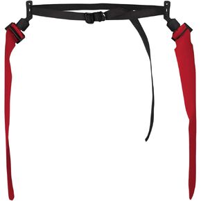 Champro Quick Down Pop Flag Belt, Scarlet, 6 Pack