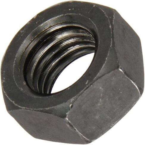 Small Parts M8D93410P Steel Hex Nut, Plain Finish, Class 10, DIN 934, Metric, M8-1.25 Thread Size, 13 mm Width Across Flats, 6.5 mm Thick (Pack of 100) in Saudi Arabia