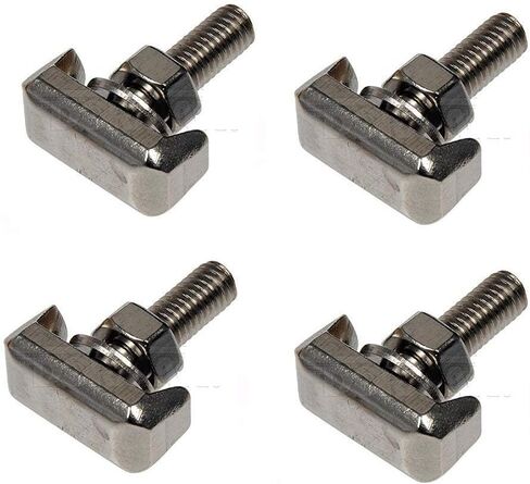 2 Pcs Replacement Battery Terminal T-Bolt Replace # 19116852, 6X0915138, 61128373946, 64740 for BMW GMC Chevrolet Volkswagen in Saudi Arabia