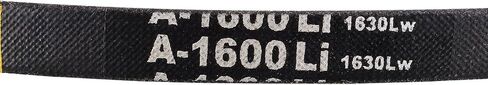 uxcell A1600 V-Belts 1600mm Inner Girth 13mm Top Width 8mm Thickness A-Section Rubber Drive Transmission Belt 2pcs in Saudi Arabia