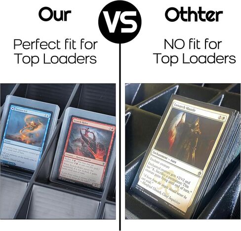 D DACCKIT Card Sorting Tray for Sports Cards & TCG - Card Organizing Tray Compatible with Trading Cards, Card Sleeves, Top Loloaders, Magnetic Card Holders - 3 Pack in Kuwait