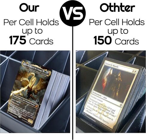 D DACCKIT Card Sorting Tray for Sports Cards & TCG - Card Organizing Tray Compatible with Trading Cards, Card Sleeves, Top Loloaders, Magnetic Card Holders - 3 Pack in Kuwait