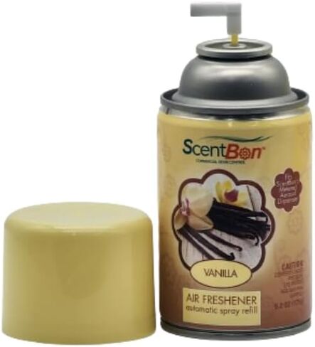 7206 عبوة معطر جو قابلة لإعادة التعبئة، عبوة من 12 قطعة (12، أبيض - رائحة الفانيليا) in Kuwait