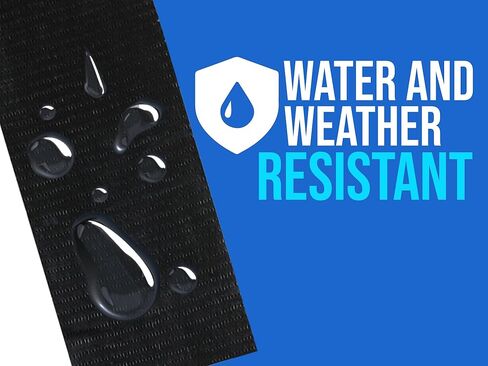 شريط لاصق عريض (4 لفات) بسمك 3 بوصات × 180 قدمًا وسمك 9 مل، شريط لاصق أسود شديد التحمل مقاوم للماء، صنع في الولايات المتحدة الأمريكية in Kuwait