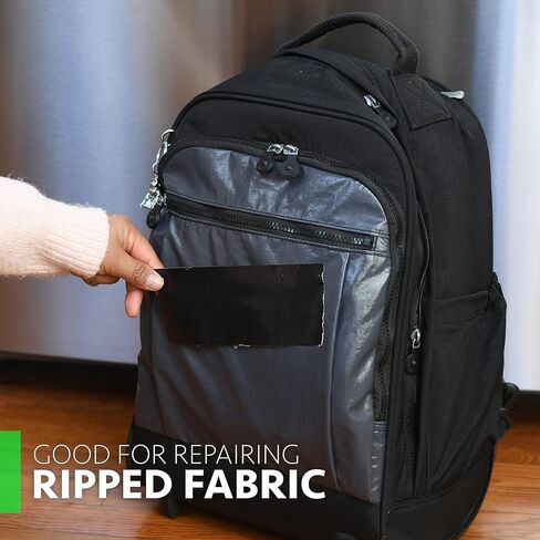 شريط لاصق عريض (4 لفات) بسمك 3 بوصات × 180 قدمًا وسمك 9 مل، شريط لاصق أسود شديد التحمل مقاوم للماء، صنع في الولايات المتحدة الأمريكية in Kuwait