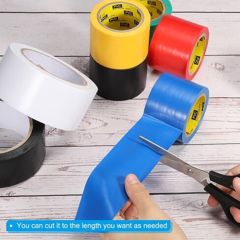 PATIKIL Corrosion Protection Pipe Tape, 30 Ft x 2 Inch PVC Insulation Wrap Duct Tape Self Adhesive for Metal Electrical Piping Drain Pipe Electrical Wires HVAC Duct, Black in Saudi Arabia