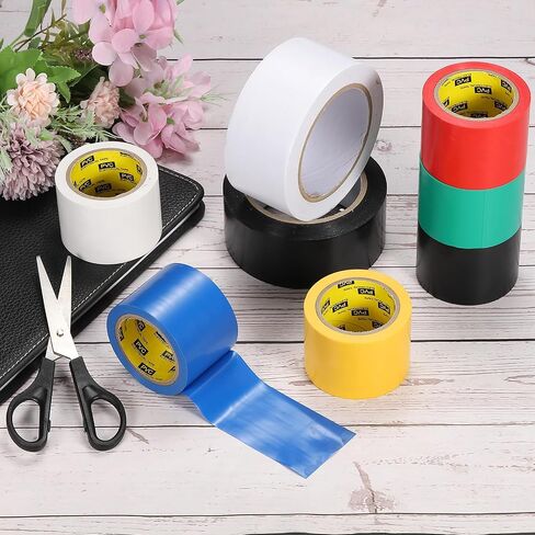 PATIKIL Corrosion Protection Pipe Tape, 30 Ft x 2 Inch PVC Insulation Wrap Duct Tape Self Adhesive for Metal Electrical Piping Drain Pipe Electrical Wires HVAC Duct, Black in Saudi Arabia