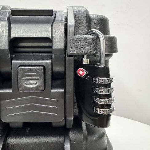 2 حزمة أقفال حالة بندقية معتمدة من TSA لحالات المسدسات، أقفال حقائب الحمل البلاستيكية الصلبة للسفر للأسلحة النارية، أقفال Trvel شديدة التحمل مقاومة للقطع in Kuwait