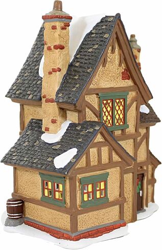 Department 56 Dickens Village Garraway's Coffee House Lit Building, 8 Inch, Multicolor in Saudi Arabia