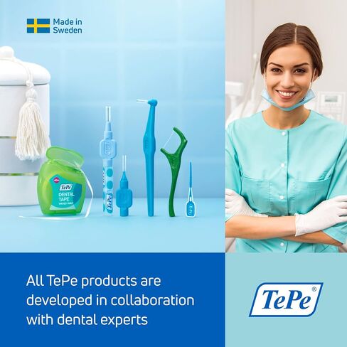 TEPE Supreme Toothbrush, Soft Bristle Toothbrush, Tapered Brush Head for Sensitive Teeth and Gum Care, Adult, 1 Pack in Kuwait
