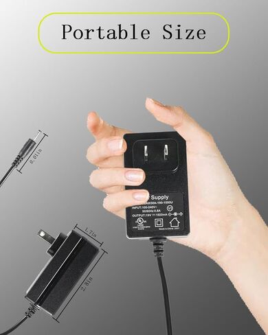 ماربيرو 19 فولت تيار متردد/تيار مستمر محول سلك الطاقة قابس إمداد الطاقة متوافق مع M82S M82SMAX M822S M168 بنك الطاقة المحمول مولدات الطاقة الشمسية بطارية ليثيوم 1.5 أمبير شاحن محول الحائط in Kuwait