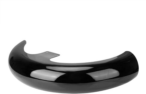 Wrap Metal 19 inch Front Fender For Harley Touring Electra Glide Road Glide Road King Street Glide FLTCUI FLTCU FLHTK (Gloss Black) in Kuwait