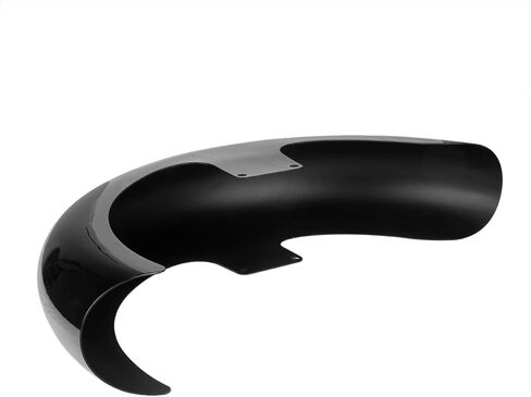 Wrap Metal 19 inch Front Fender For Harley Touring Electra Glide Road Glide Road King Street Glide FLTCUI FLTCU FLHTK (Gloss Black) in Kuwait