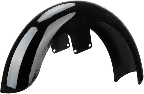 Wrap Metal 19 inch Front Fender For Harley Touring Electra Glide Road Glide Road King Street Glide FLTCUI FLTCU FLHTK (Gloss Black) in Kuwait