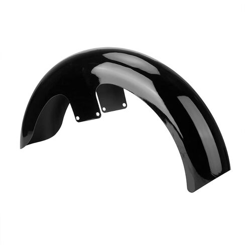 Wrap Metal 19 inch Front Fender For Harley Touring Electra Glide Road Glide Road King Street Glide FLTCUI FLTCU FLHTK (Gloss Black) in Kuwait
