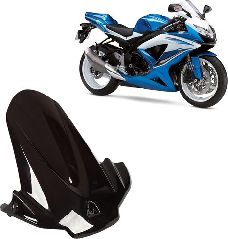 حاجز خلفي للدراجة النارية، بديل لإطارات الطين الخلفية للدراجة النارية لسوزوكي GSXR1000 K9 2009 إلى 2016 (ألياف الكربون) in Kuwait