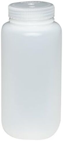 Nalgene HDPE Wide Mouth Packaging Bottle, 32oz/1000ml (case of 50) in Saudi Arabia
