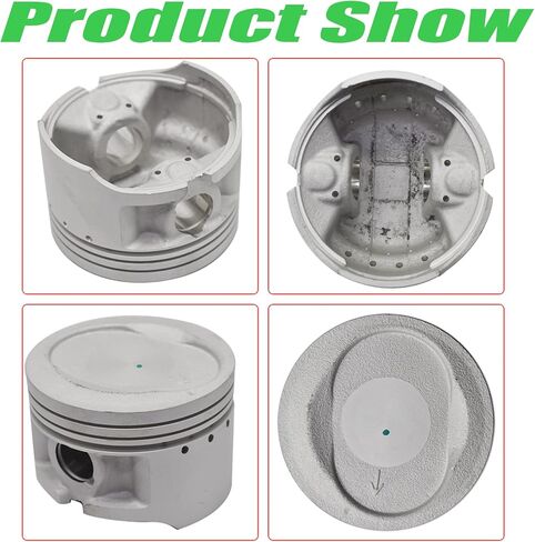 Cylinder Piston Gasket Top End Kit Replacement for Yamaha Warrior 350 1987-2004 348cc in Saudi Arabia