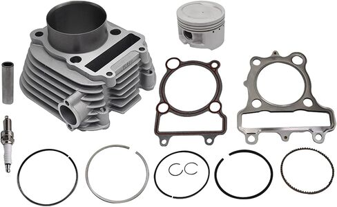 Cylinder Piston Gasket Top End Kit Replacement for Yamaha Warrior 350 1987-2004 348cc in Saudi Arabia